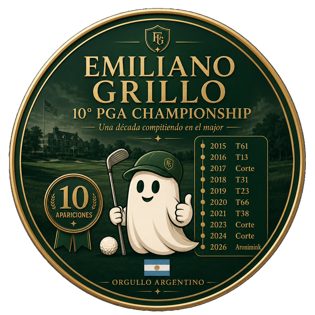 10 años de Emiliano Grillo