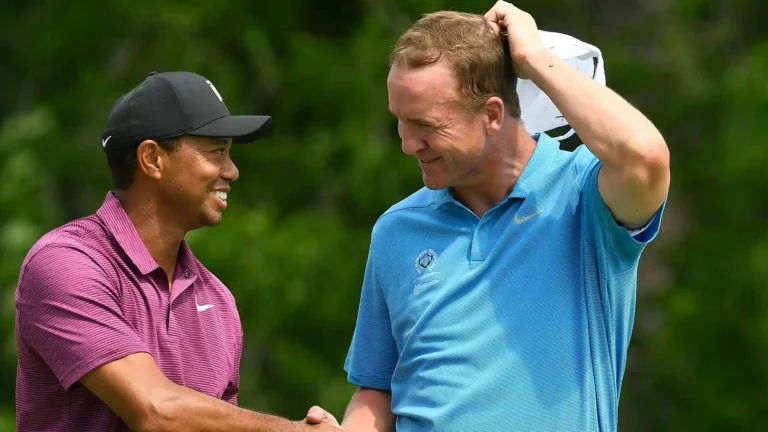 La anécdota de Peyton Manning que confirma la mentalidad ganadora de Tiger Woods