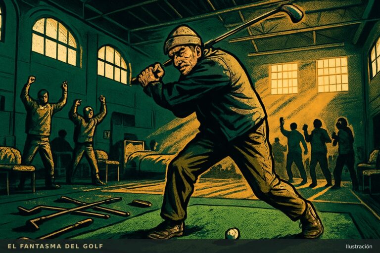El club de golf que nació dentro de un refugio para personas sin hogar