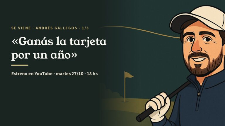 Andrés Gallegos: «Ganás la tarjeta por un año» y por qué eligió Europa