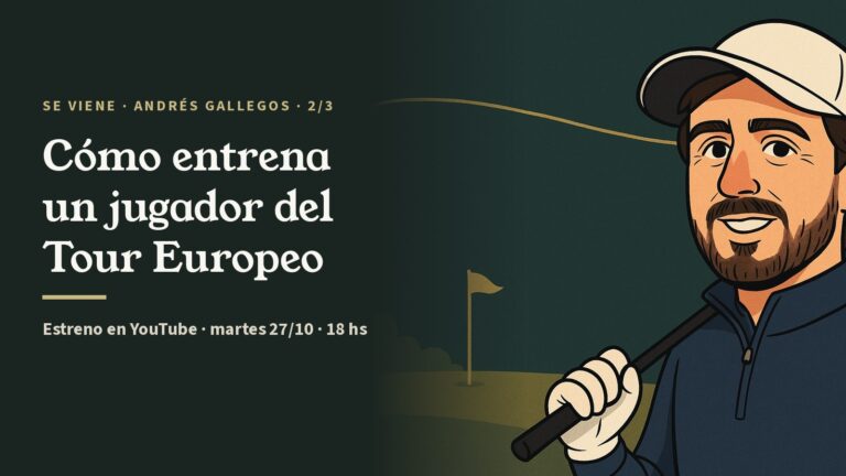 Cómo entrena un jugador del Tour Europeo: una hora de putt por día y el juego de los 18 putts