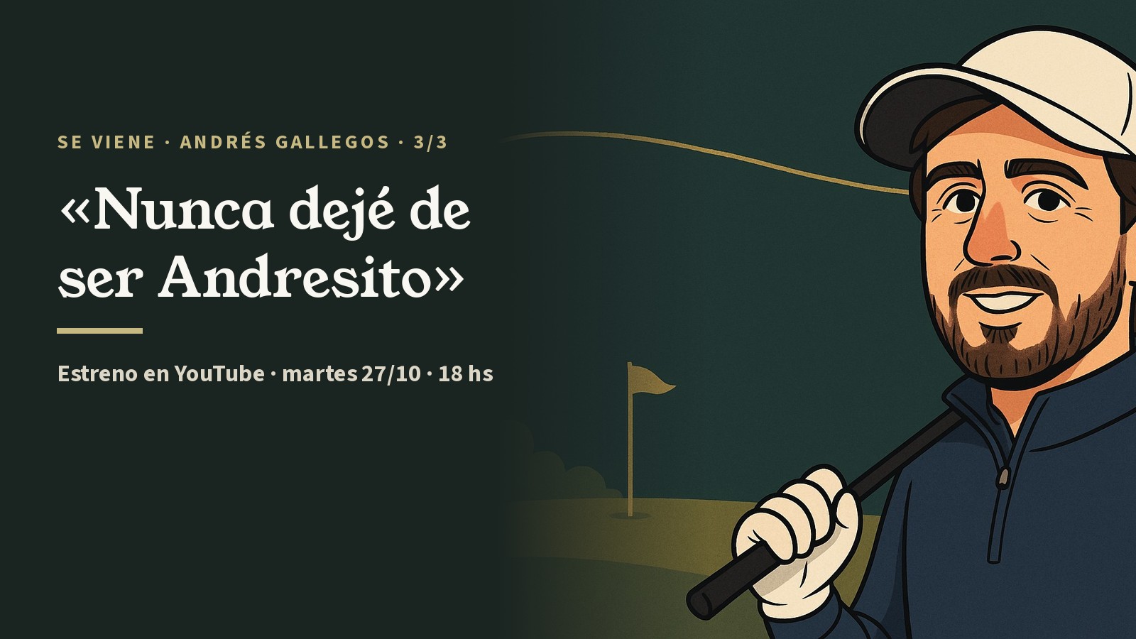 Andrés Gallegos: «Nunca dejé de ser Andresito», la historia del club de Lobos que lo bancó